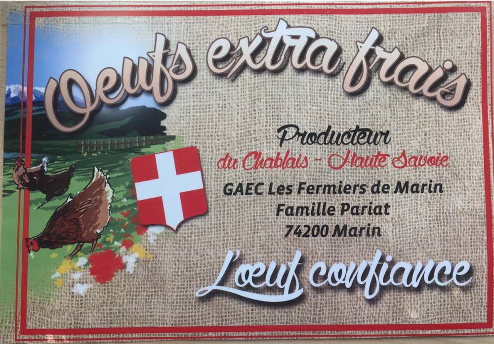 Oeufs extrafrais
