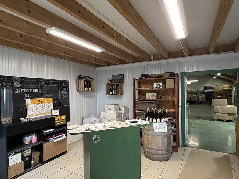 Intérieur magasin